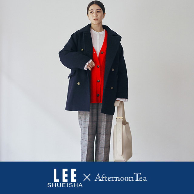 雑誌「LEE」とのコラボレーションウエア&バッグ発売中