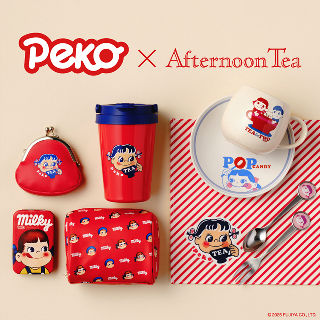 ペコちゃんと初コラボレーション！