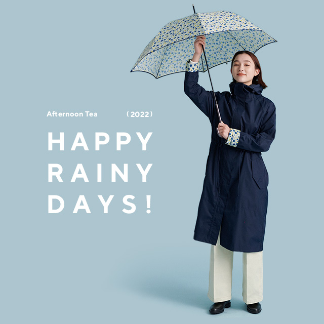 HAPPY RAINY DAYS!こだわりのレインウエアが新登場!