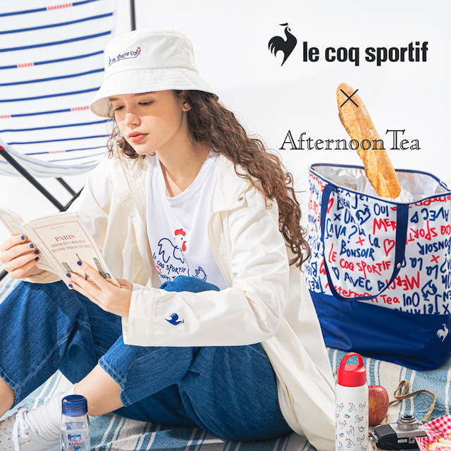 フランスのスポーツブランド「le coq sportif」と初コラボ