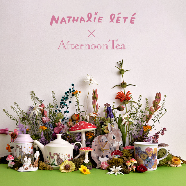 1/18~順次発売!Nathalie Lété×Afternoon Tea