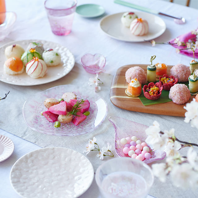 【SAKURA Collection】色彩豊かな桜モチーフの器が登場