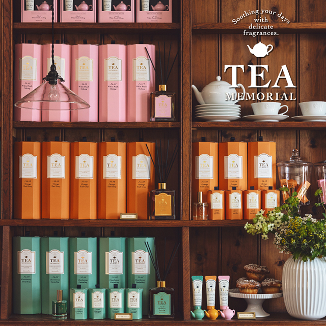 フレグランスシリーズ 「TEA MEMORIAL」がリニューアル