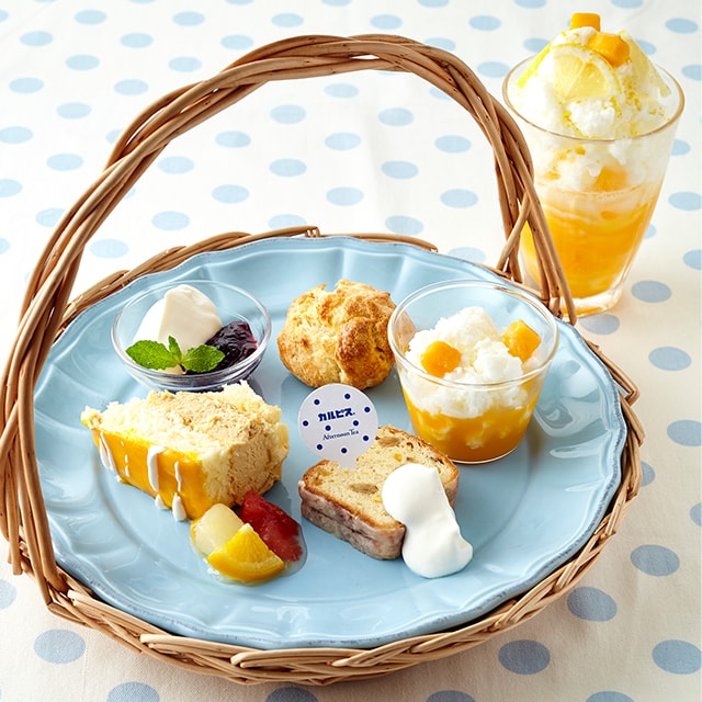 6 29 ティールームで カルピス を使った限定メニューやテイクアウトアイテムが登場 Afternoon Tea