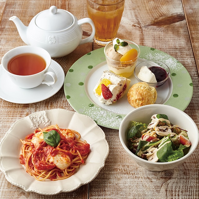 6/1~お食事もスイーツも!ティーフリーで楽しむ夜限定セットを13店舗限定で実施