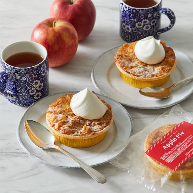 【店舗限定】AFTERNOON TEA AT HOMEに店内メニューでも人気のアップルパイが新登場