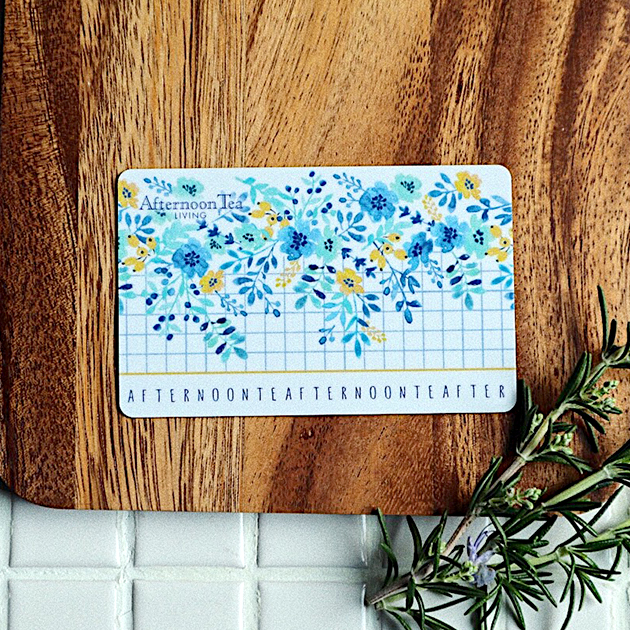 キャッシュレスでお買い物を楽しめるプリペイドカード「Afternoon Tea GIFT Card」に新デザインが登場!