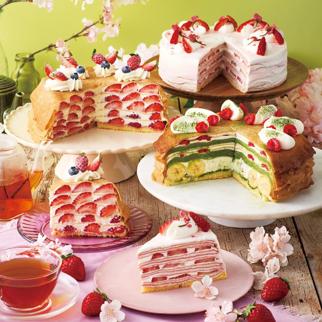 ラブアンドテーブルにさくらや抹茶を味わう春限定メニューが順次登場