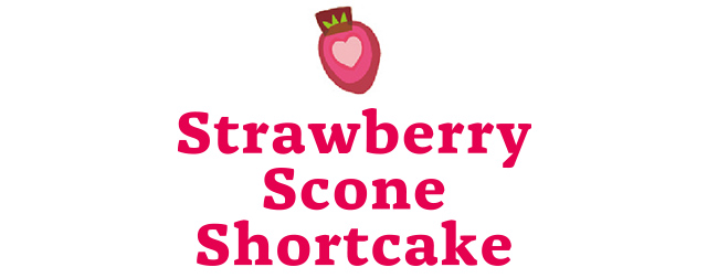 strawberry scone shortcake