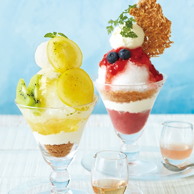 かき氷パフェが新登場!夏限定メニューご紹介<SWEETS編>
