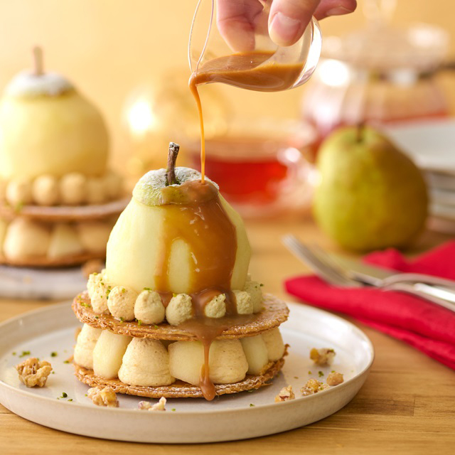 3店舗限定 クリスマス限定ミルフィーユが順次登場