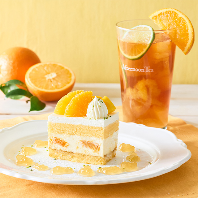 オレンジの爽やかな味わいを楽しむスイーツやSpecialiThéが登場