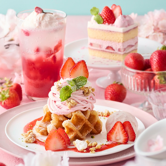 桜の季節にぴったりなスイーツやスペシャリテが登場