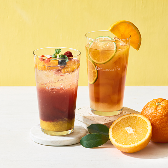 爽やかなオレンジアールグレイを味わう初夏限定SpecialiThé（スペシャリテ）