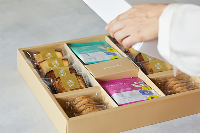 季節のご挨拶や内祝いにぴったりな新しい焼き菓子ギフトシリーズがWeb Storeに登場！ | Afternoon Tea