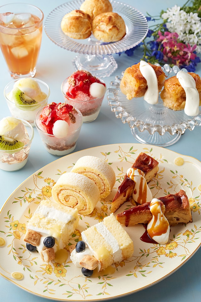 7 8月 スイーツオーダービュッフェ開催 Afternoon Tea