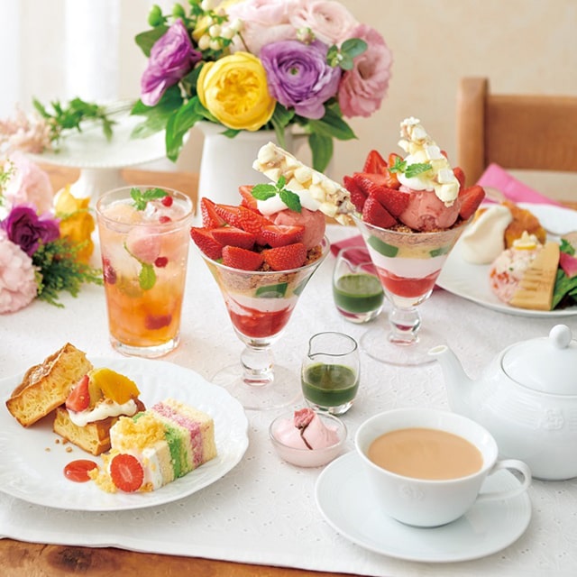 【予約制】26店舗で開催!4/7~4/22平日限定 予約制でゆったり楽しむ「春の贅沢ティーコース」