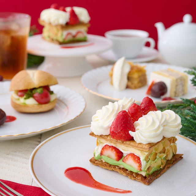 【事前Web予約制】40店舗で開催！2022/12/1～12/16平日限定「クリスマスの贅沢ティーコース」
