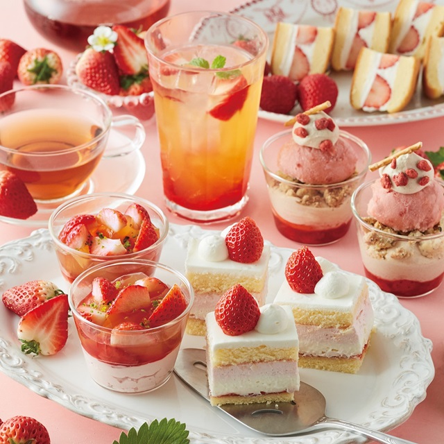 2024年1月に19店舗で開催!苺のスイーツオーダービュッフェ