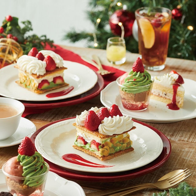 【事前Web予約制】12月の平日限定「クリスマスの贅沢ティーコース」を36店舗で開催