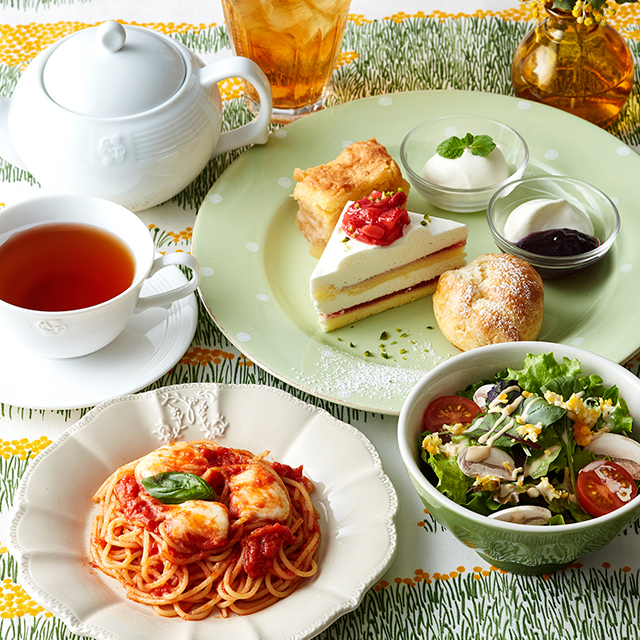 【1月実施店舗のご案内】お食事&スイーツをティーフリーで楽しむ夜限定セット