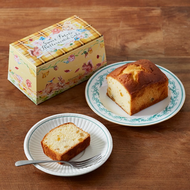 安納芋のバタースコッチケーキ