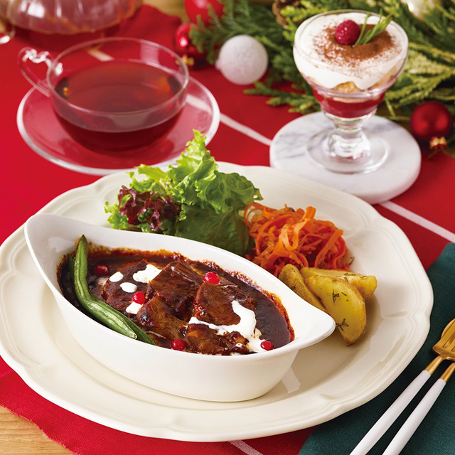 クリスマスビーフシチュードリアセット