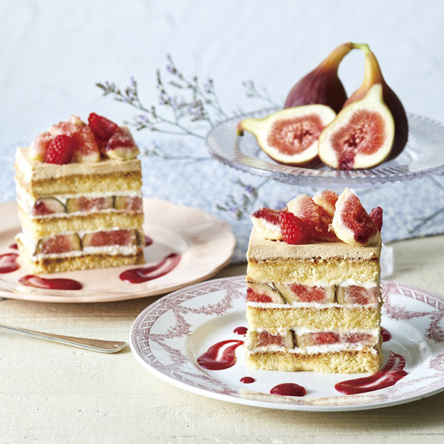フレッシュフルーツショートケーキ いちじく（8/14～9/3）