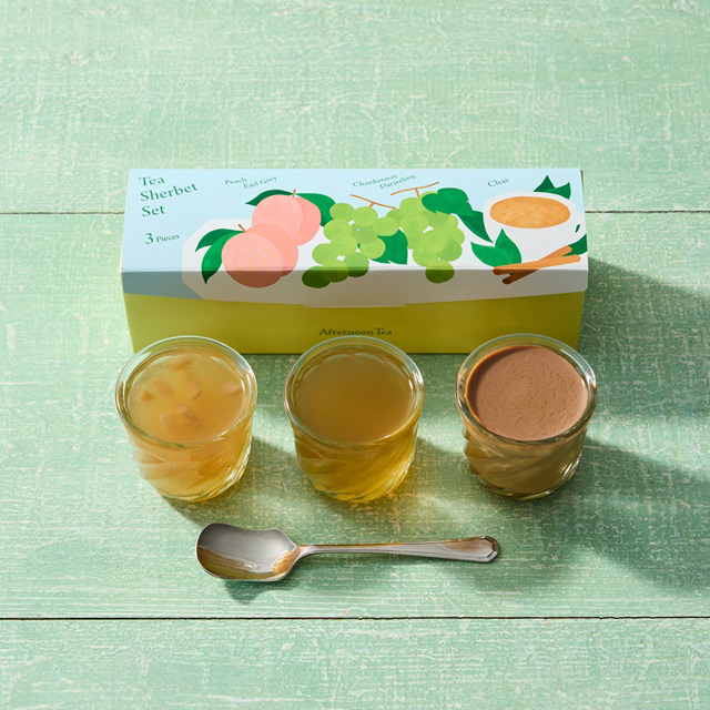 ティーシャーベット3個セット