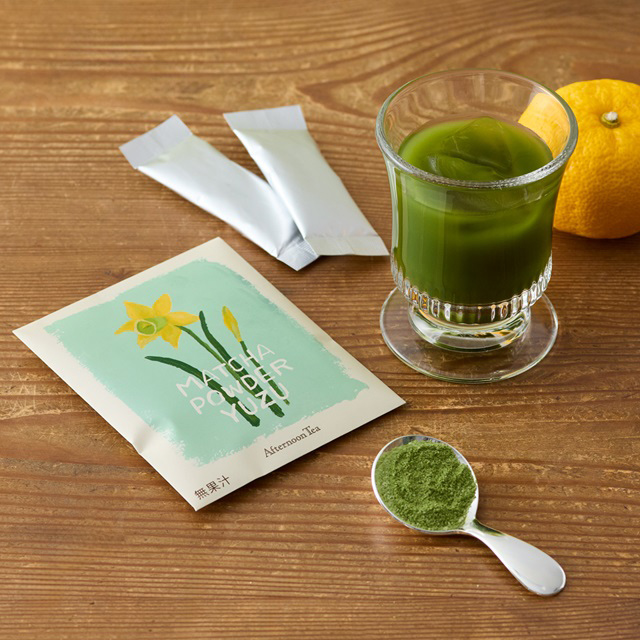 抹茶パウダー 柚子