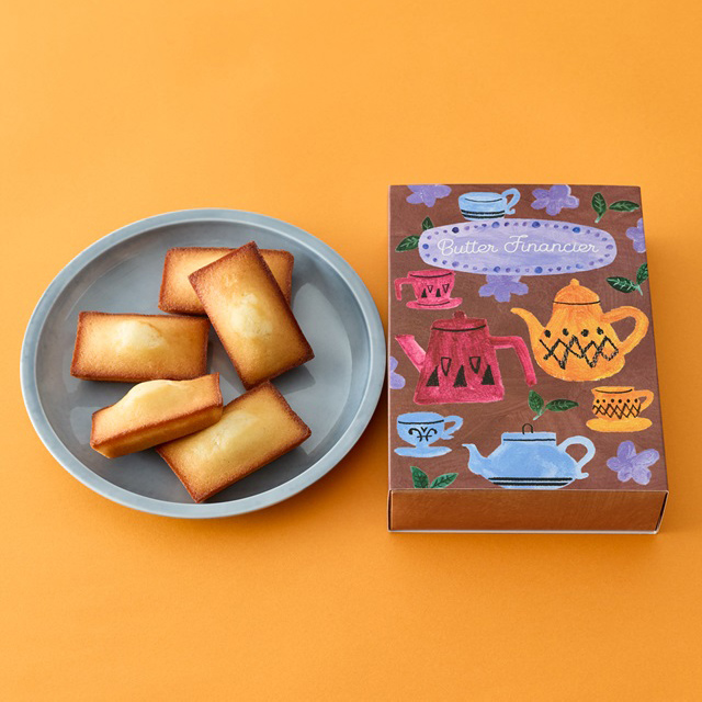 国産バターフィナンシェ国産バター5%使用