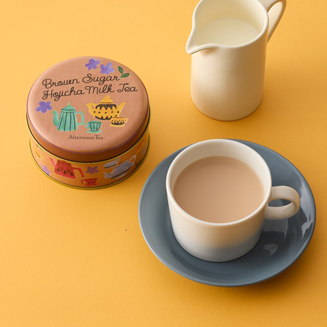 黒糖ほうじ茶ミルクティー