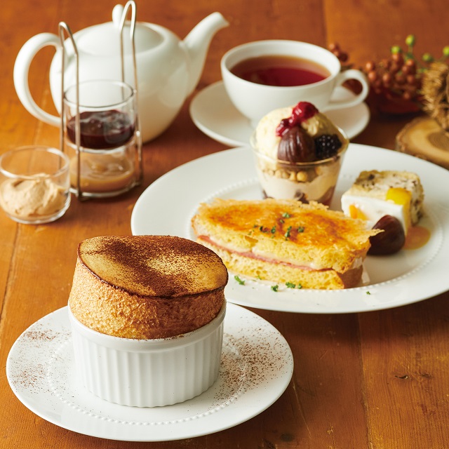 ジョリ アフタヌーンティーセット（8/31～11/15）