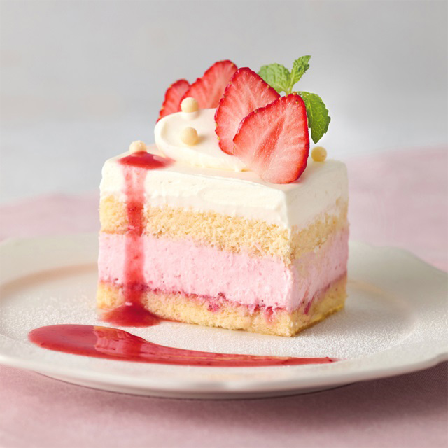 あまおう苺とミルクホイップのショートケーキ