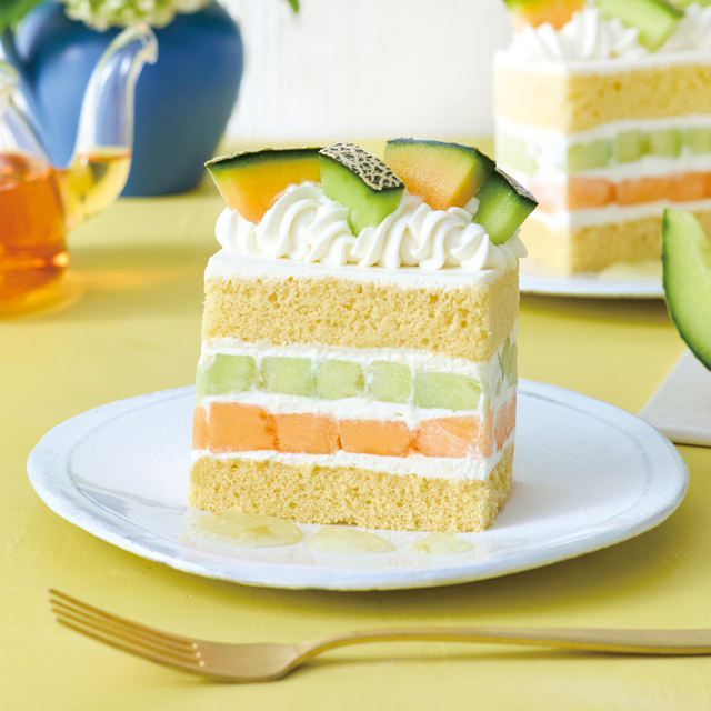 フレッシュフルーツショートケーキ ダブルメロン