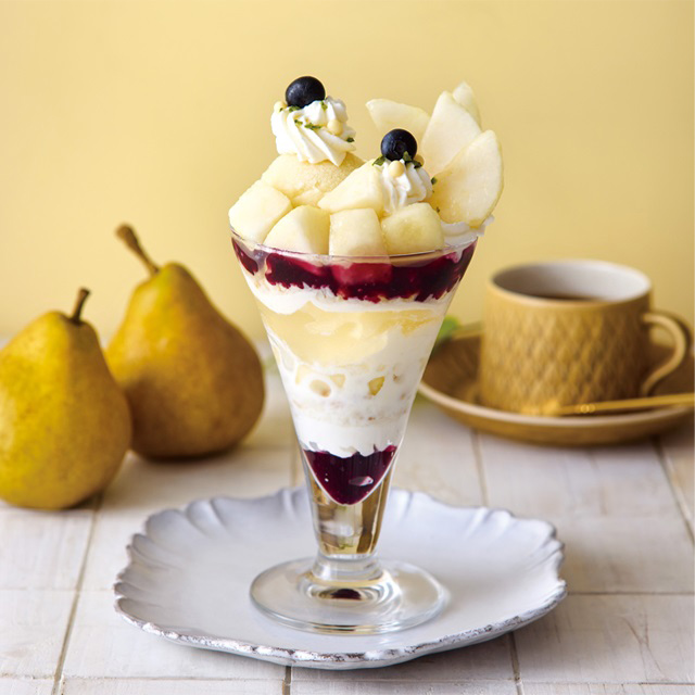 フレッシュフルーツパフェ　ラ・フランス