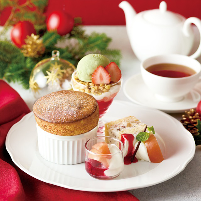 プティ  アフタヌーンティーセット