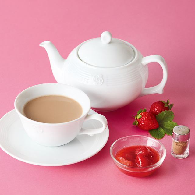 ストロベリーチャイ（HOT）